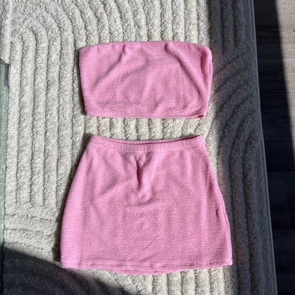 Haute Swim Malibu Set Pink two-piece set - Picture 2 of 4